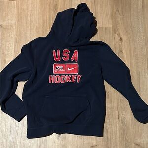 Nike USA Hockey Navy Hoodie